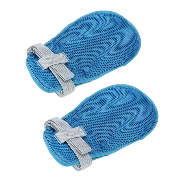 Guantes fijos de mano, 2 guantes de sujeción, guantes acolchados para dedos, guantes de sujeción médica, tecnología innovadora