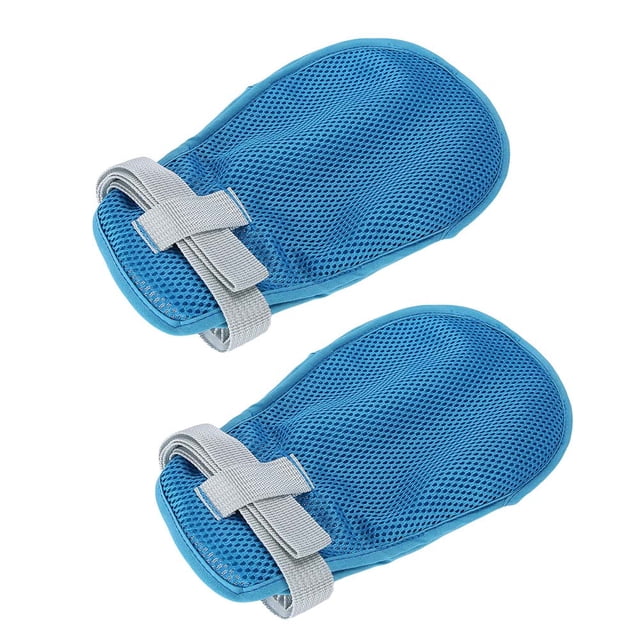 Guantes fijos de mano, 2 guantes de sujeción, guantes acolchados para dedos, guantes de sujeción médica, tecnología innovadora