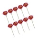 thumbnail image 2 of Ramo de flores artificiales Billuyoard 10 piezas Gerbera 20 cm Rosa claro Rojo, 2 of 6