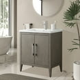 thumbnail image 3 of Vanity Art 30” Single Sink Bathroom Vanity Cabinet with Ceramic Countertop, 3 of 12