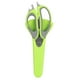 thumbnail image 1 of Tijeras multifunción de acero inoxidable para barbacoa con funda protectora, herramienta para cocinar en pícnic, 1 of 15