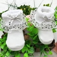 thumbnail image 2 of 6 Pairs Toddler Lace Socks Baby Ruffles Socks Comfortable Baby Girls Lace Socks Infant Newborn Lace Socks, 2 of 5