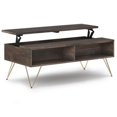 thumbnail image 3 of Trent Home Table Basse Rectangulaire en Bois à Plateau Relevable, Noir/ébène, 3 of 7
