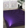thumbnail image 2 of Ahgly Company Indoor Rectangle Patterned Rebecca Purple Area Rugs, 4' x 6', 2 of 6