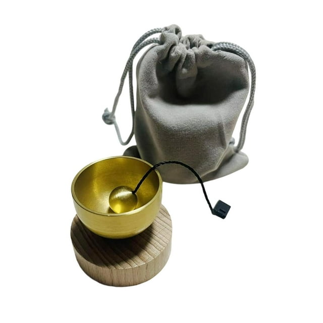 Juego de cuencos tibetanos para cantar, instrumento de meditación, gong para salón de té, regalos de escritorio Estilo B
