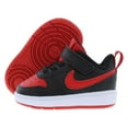 thumbnail image 4 of Nike Kids Baby Boys Court Borough Low 2 Infant/Toddler 4 Infant Black/University Red-white, 4 of 4