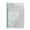 Green, variant on Plastic File Folder with Sliding Bar (10mm), Report Cover for A4 Paper, 40-Sheet Capacity, Transparent Resume Binder, White