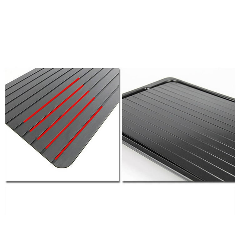 7x11 Baking Pan with Cover Deep Baking Pan Set Aluminum Cookie Sheet Toaster Oven Tray Replacement Baking Racks for Oven Use with Pan Cookie Oven Skillet Defrosting Plate Quick Defrosting Plate Quick