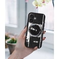 thumbnail image 5 of WIRESTER Shockproof Soft Rubber Cover Case for Apple iPhone 16 Plus 6.7" 2024, Retro Vintage Camera Zoom, 5 of 5