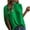 Green, variant on Women's Stylish Everyday Elegant Straight Cut Summer Tee Green XL