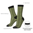thumbnail image 4 of Balery largemouth bass Pattern Crew Socks Unisex– Soft & Breathable Socks for Men & Women, One-Size Fits Most (US 5-11), Comfortable & Durable for Daily Wear, 4 of 6