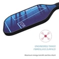 thumbnail image 4 of Mizu Fiberglass Pickleball Paddle With Paddle Cover, Polypropylene Honeycomb Core - Prussian Blue, 4 of 5