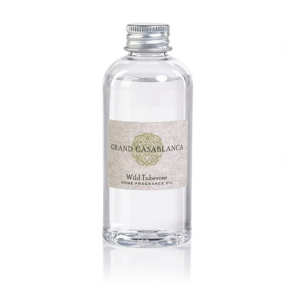 WILD TUBEROSE REFILL SET OF 2 Zodax Grand Casablanca Porcelain Diffuser - 6.8 oz