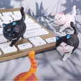 thumbnail image 3 of PENGXIANG Mini Cat Anime Characters Figures Statue Model Toys Action Figure Toys, 3 of 4
