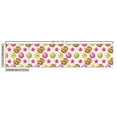 thumbnail image 2 of Dessert Fabric by the Yard, Yummy Candy Rainbow Swirl Lollipop with Stars Vibrant Design, Decorative Upholstery Fabric for Chairs & Home Accents, Multicolor by Ambesonne, 2 of 4