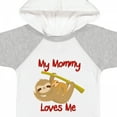 thumbnail image 4 of Inktastic My Mommy Loves Me Sloth Boys or Girls Baby Bodysuit, 4 of 5