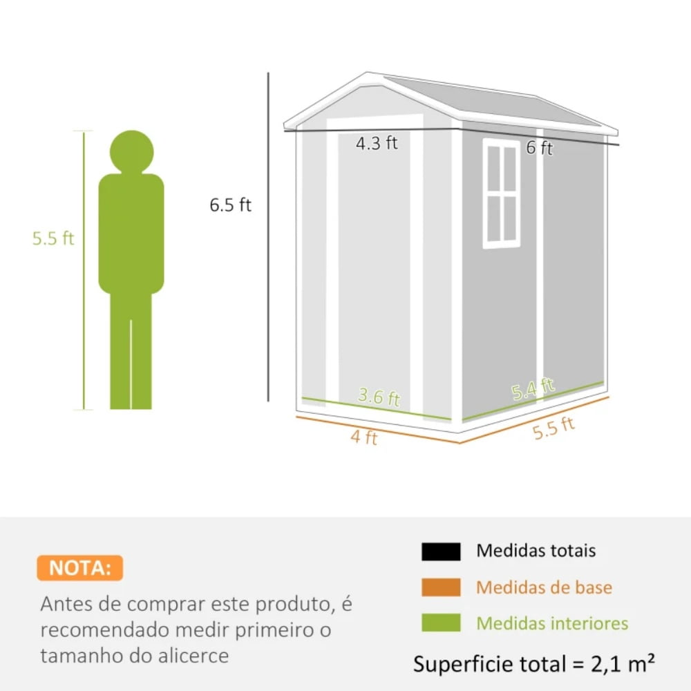 Outdoor Garden Storage Shed Tool House
