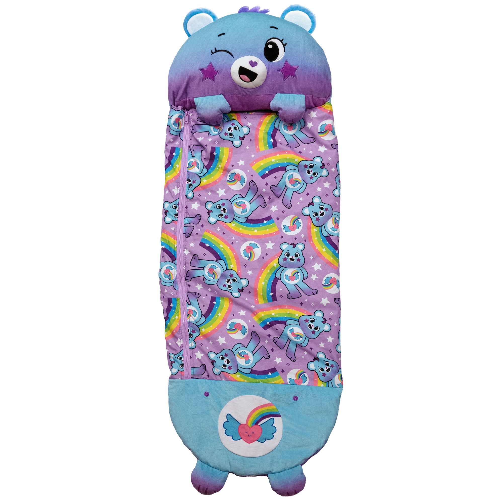 アメリカ購入ケアベア寝袋ヴィンテージUSAお昼寝 Happy Nappers Care Bears, Sleep Sack Large, Blue, 66 x 30 inches