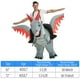 thumbnail image 3 of Disfraz de dinosaurio Tasanor, dragón inflable para Halloween, adulto, 3 of 6