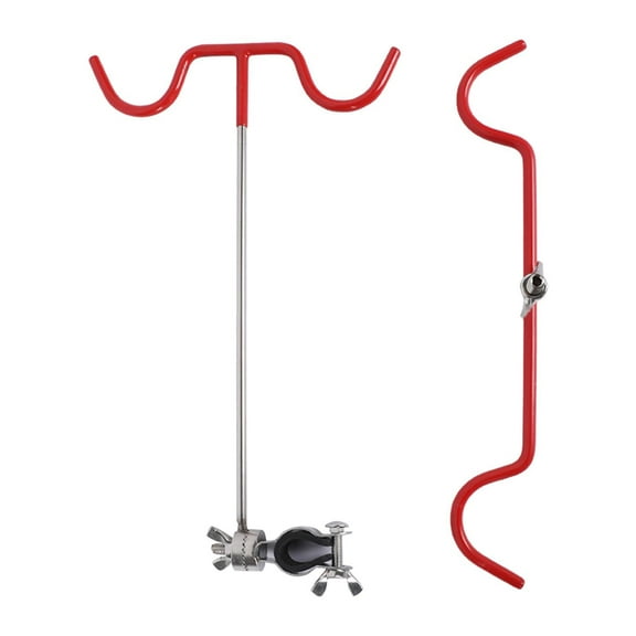 colaxi Fishing Rod Bracket Fishing Rod Holder Rest Fishing Supplies Ice Fishing Rod Rack Head Stainless Steel Fishing Rod Rack Stand