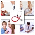 thumbnail image 3 of Stéthoscope Professionnel Double Tête Coloré Multifonction Stéthoscope Soins de Santé Rouge, 3 of 4