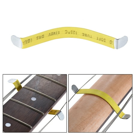 Guitar String Separator Luthier Frets Polish Strings Metal Separate Tool for Folk Classic Acoustic Electric Guitars Bass Repair (Best Fretless Acoustic Bass)