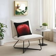 thumbnail image 3 of Red Fruit Outdoor Pillow Covers Pack of 2 Real Black Background Waterproof Throw Pillow Covers Decorative Cushion Cases for Patio Garden Tent Balcony Couch 20x20 inch, 3 of 8