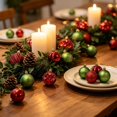 thumbnail image 4 of 18PCS 6CM Christmas Ornaments Set Shatterproof Christmas Tree Hanging Balls Pendants Decorative for Home Holiday Christmas Decoration Indoor, 4 of 6