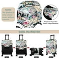 thumbnail image 5 of Luggage Cover Protector Travel Suitcase Covers Protective Skin for Carry On Baggage Fit 18-20 Inch Luggage, 5 of 5