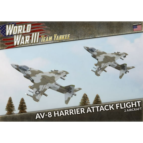 World War III Team Yankee: American AV-8 Harrier Attack Flight