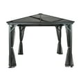 thumbnail image 2 of Sojag Verona 10 x 12 x 8.5 ft Charcoal Gazebo, 2 of 16