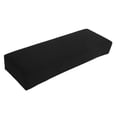 thumbnail image 4 of Housse de Coussin de Banc Extensible Haute pour Salle à Manger Noir, 4 of 9