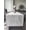 Beige, variant on Fennco Styles Modern Striped Linen Blend Table Runner 16" W x 54" L - Slate Woven Table Cover for Home Décor, Dining Table, Banquets, Family Gathering and Special Events