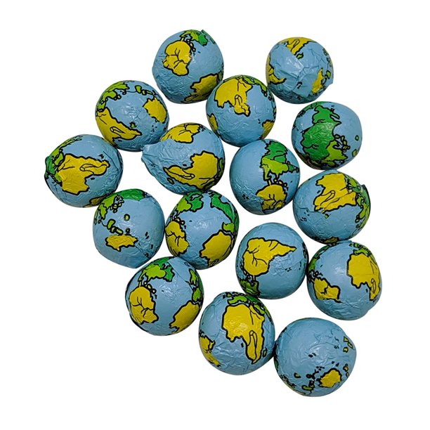 Chocolate Earth Balls 3 LB (approximately 70 Pieces Per Pound