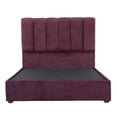 thumbnail image 1 of Recámara Matrimonial Kami Morado con Cabecera + Box Base Cama, 1 of 8
