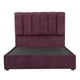 thumbnail image 1 of Recámara Matrimonial Kami Morado con Cabecera + Box Base Cama, 1 of 8