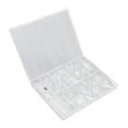 thumbnail image 4 of 504pcs False Nail Tips, Ultra Thin Breathable Clear Nail Extension Tips Professional Nail Art Display Tips For Nail Salon Clear, 4 of 8
