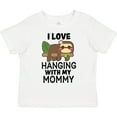 thumbnail image 3 of Inktastic I Love Hanging out with My Mommy with Sloth Boys or Girls Toddler T-Shirt, 3 of 5