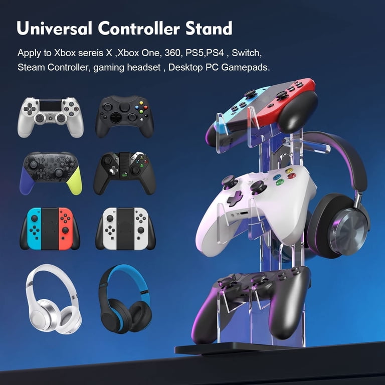 Headset Stand SHUOSUO Controller Holder, Headphone Stand, Gaing Controller Stand For Xbox PS5 PS4 Switch Xbox Headset