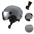 thumbnail image 6 of yotijay Snowboard Helmet Breathable Winter with Jaw Pad Shockproof Skateboard Helmet XL Dark Grey, 6 of 9