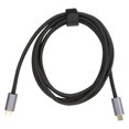 thumbnail image 4 of Cable de datos USB C 3,2 PD100W 8K60Hz Cable de datos multifunción USB C 20Gbps para teléfonos móviles tabletas portátiles 200cm/78,7 pulgadas, 4 of 5