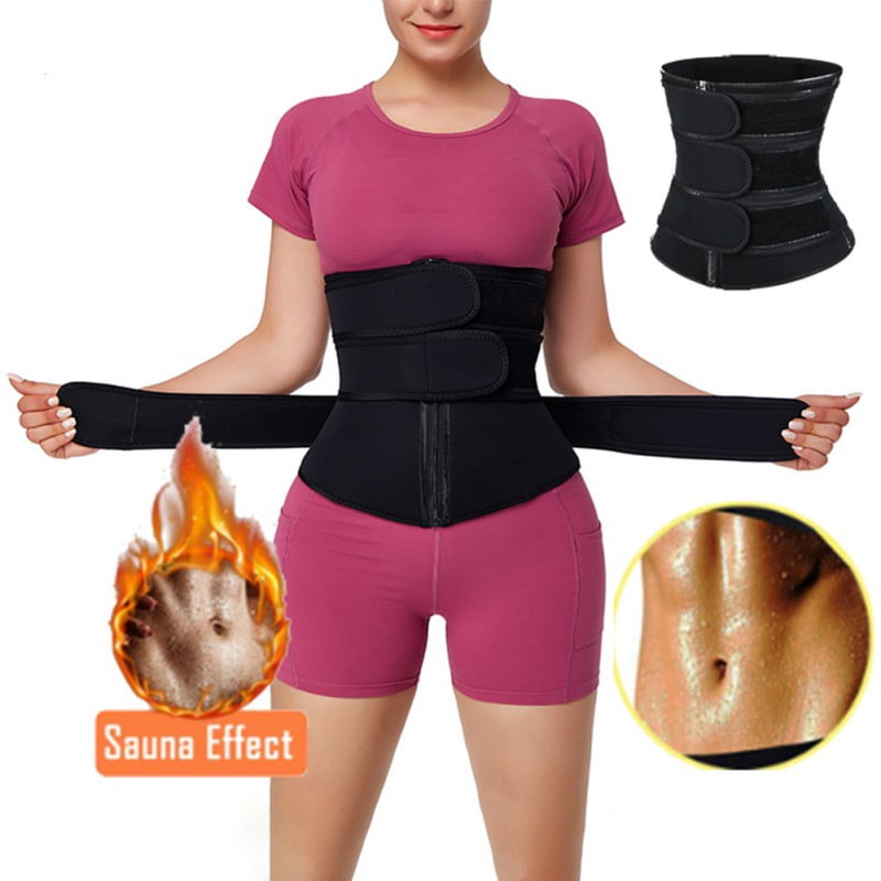 Greyghost Girl Women Waist Trainer Cincher Belt Tummy Control Sweat