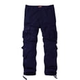 thumbnail image 3 of Pantalones cargo Match 3357 azul violáceo para hombre, talla 38, 3 of 8