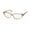 tropical crystal, variant on KKO171 414 Women's Stiped Blue Full Rim Eyeglasses