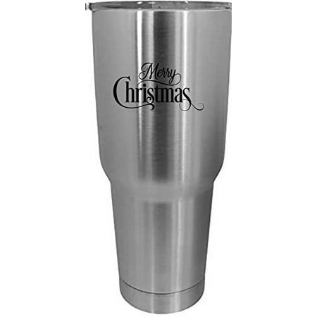 

Merry Christmas Merry Christmas Etched 30oz Stainless Steel Tumbler