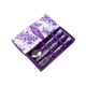 thumbnail image 1 of LUVCLS Regalos Cubiertos Palillos Cuchara Tenedor Juego de Vajilla de Acero Inoxidable de Tres Piezas, 1 of 7
