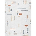 thumbnail image 3 of Hauteloom Arnon Living Room, Bedroom Machine Washable Area Rug - Beige, Gray, Brown - 7'10" x 10'2", 3 of 19