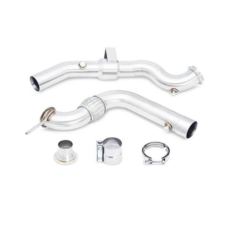 Mishimoto 15+ Ford Mustang 2.3L EcoBoost Downpipe w/ Catalytic (Best Downpipe For Ecoboost Mustang)