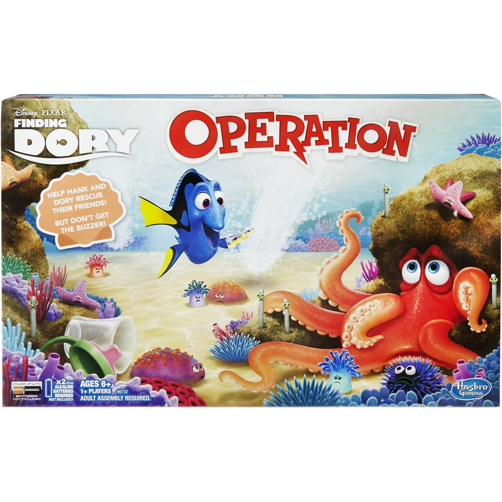 operation finding dory board game