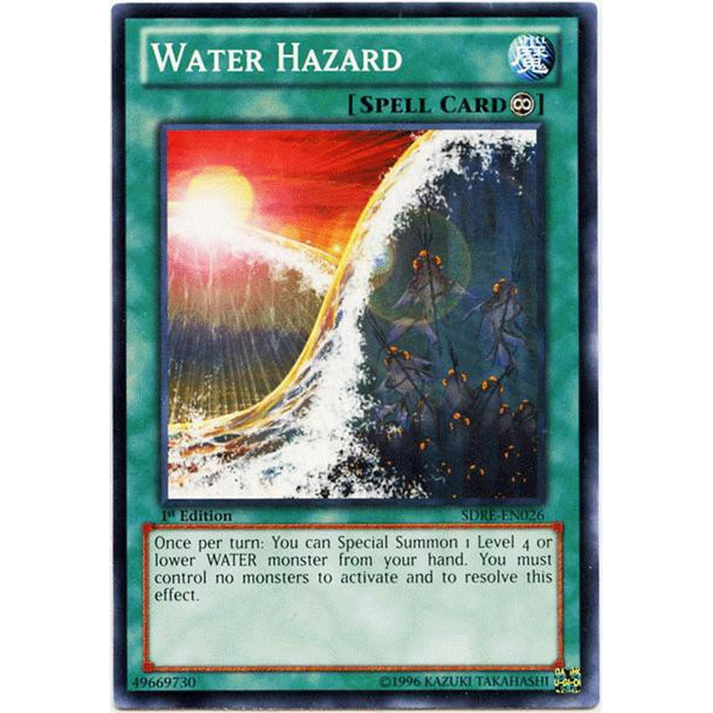 YuGiOh Structure Deck Realm of the Sea Emperor Water Hazard SDREEN026